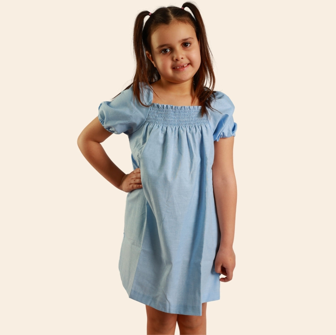 Robe Dalya bleu ciel