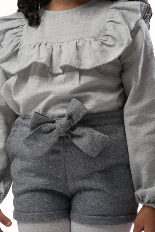 Short Loly gris clair