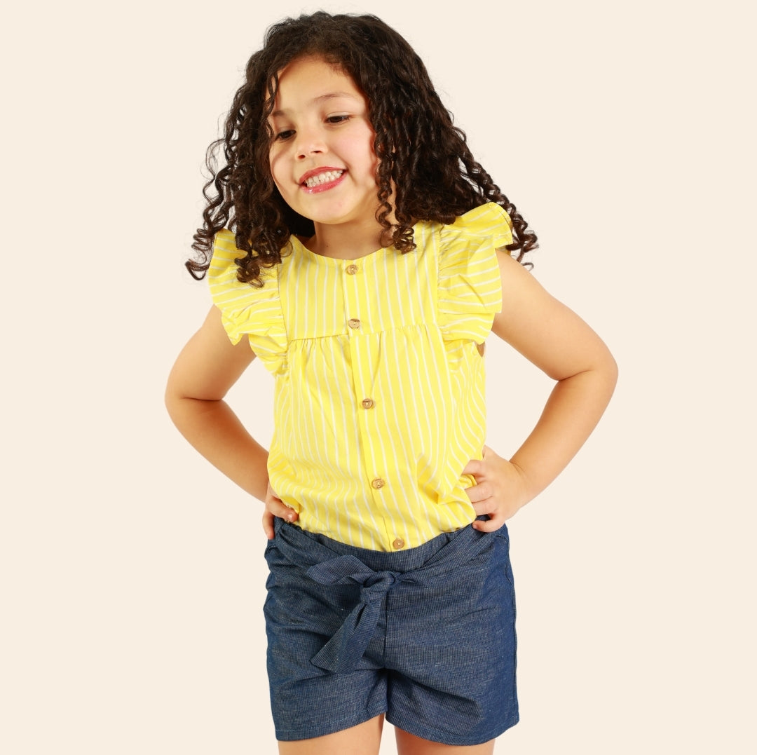 Short Loly bleu jean