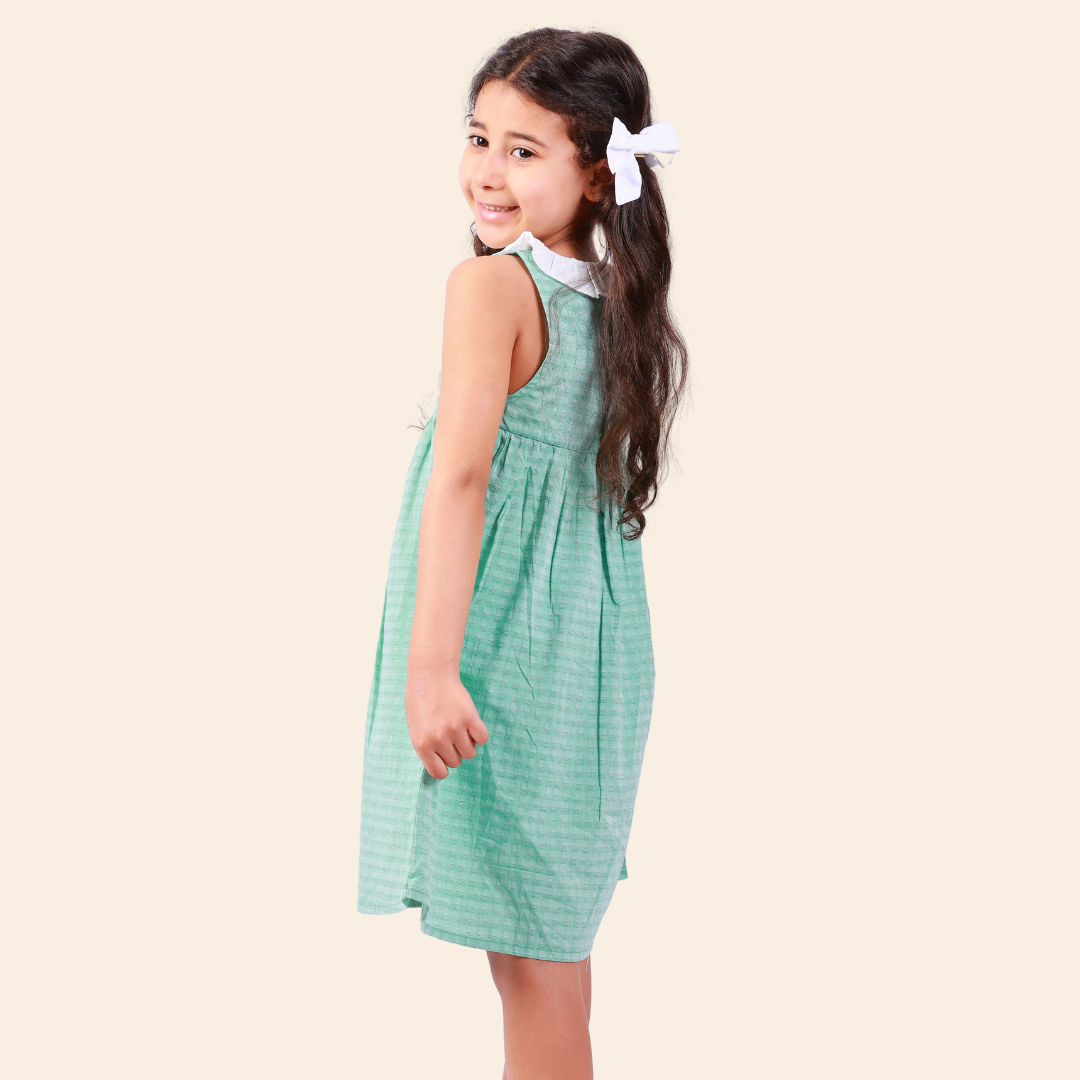 Robe Alya vert menthe