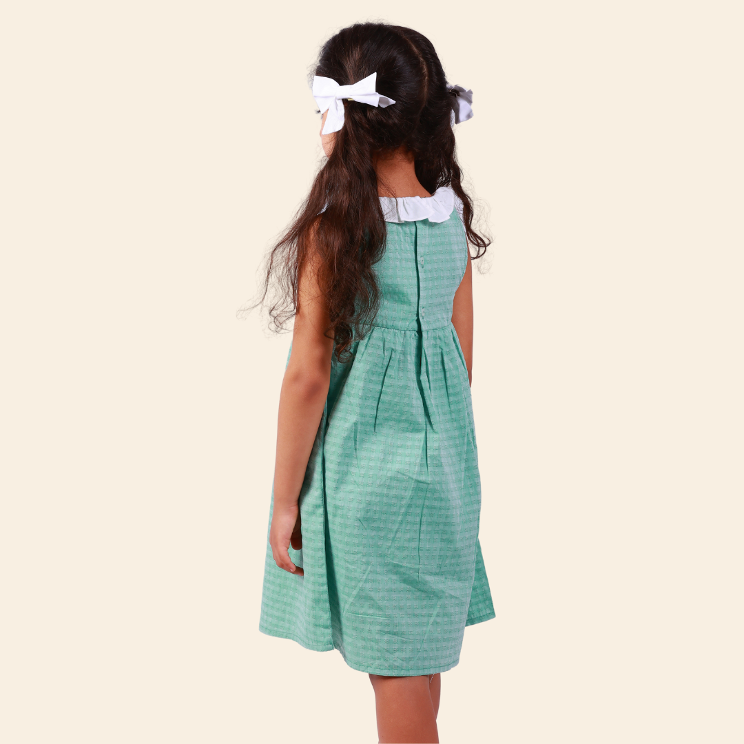Robe Alya vert menthe