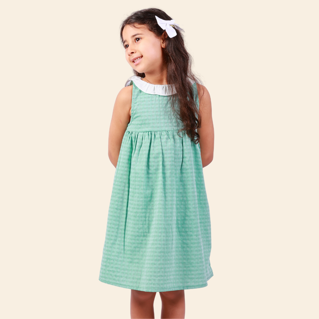 Robe Alya vert menthe
