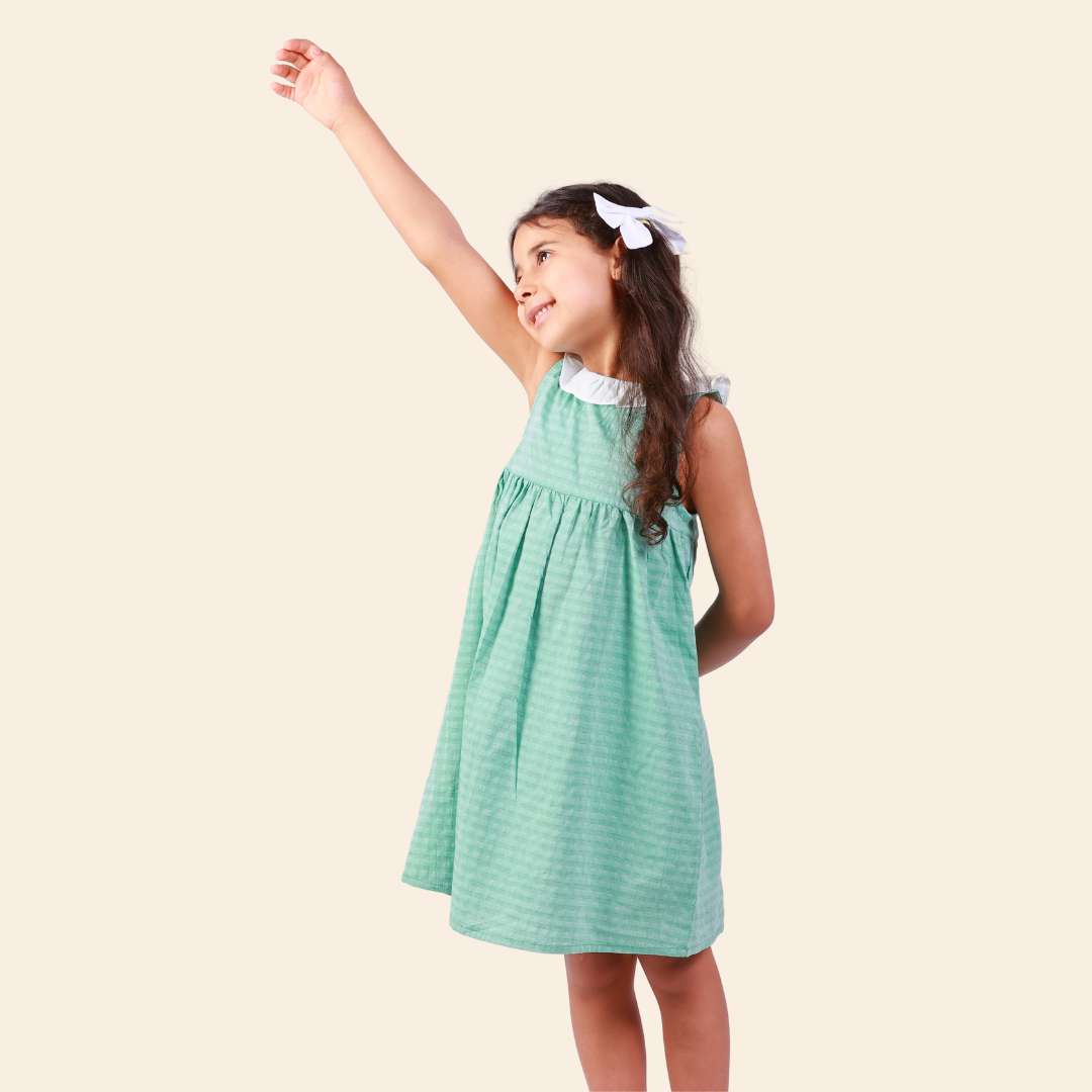 Robe Alya vert menthe