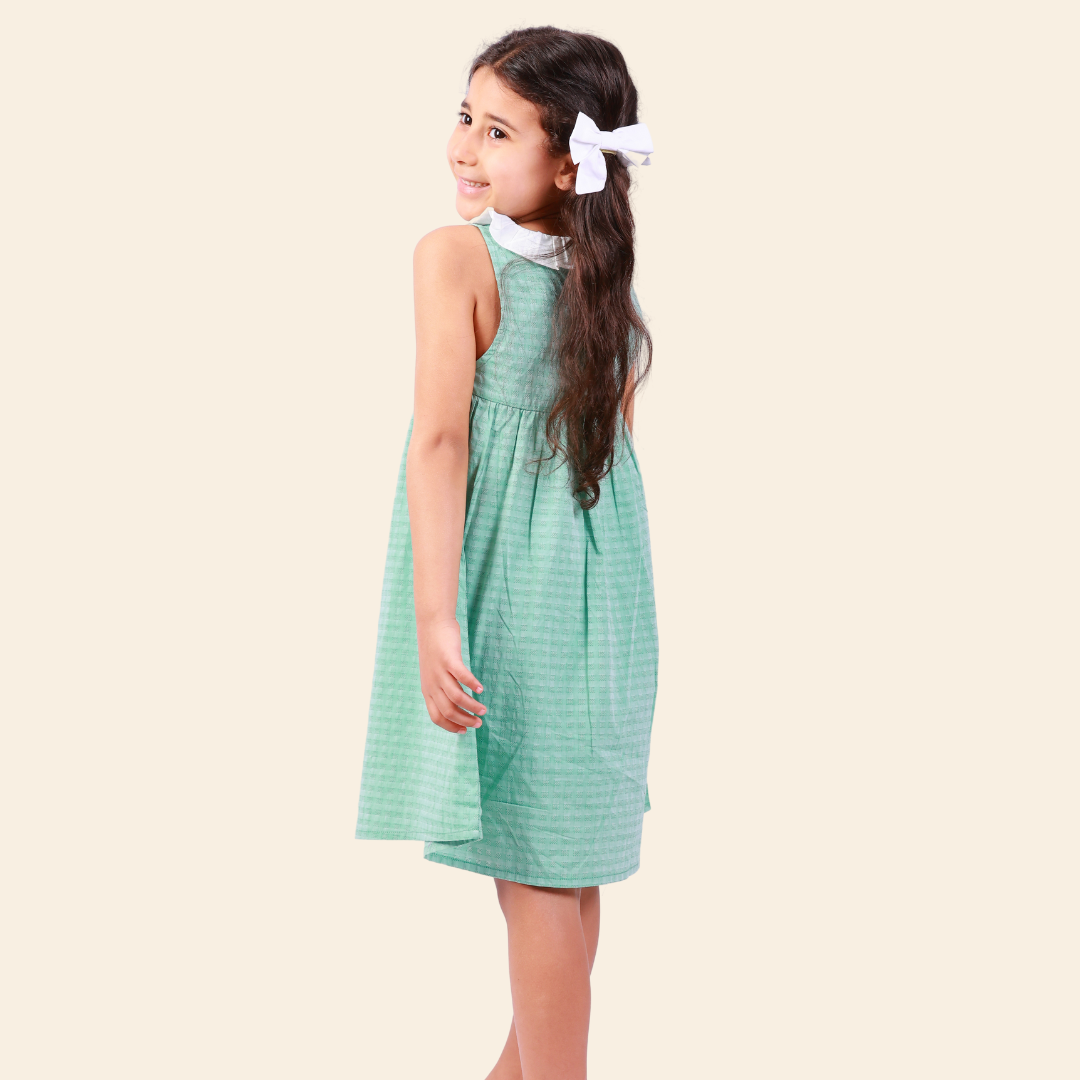 Robe Alya vert menthe