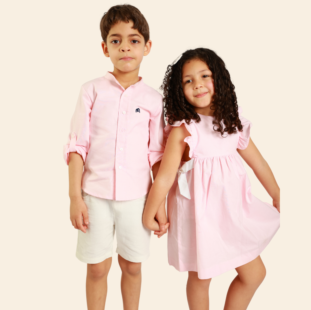 Chemise Moon rose