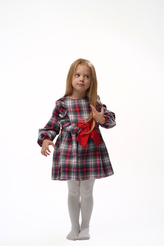 Robe Loly papillon rouge