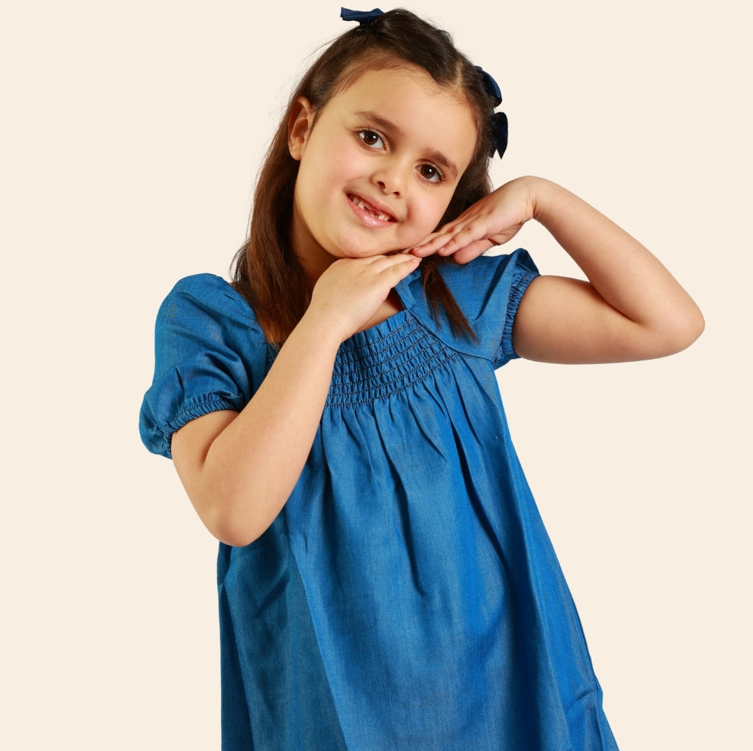 Robe Dalya bleu jean