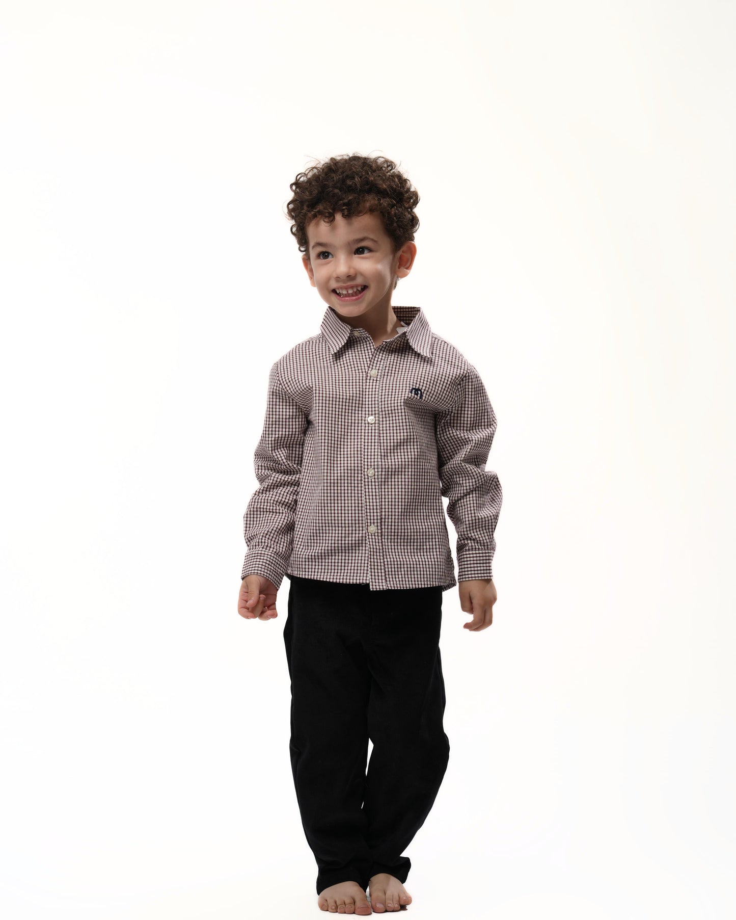 Pantalon Moon velour noir