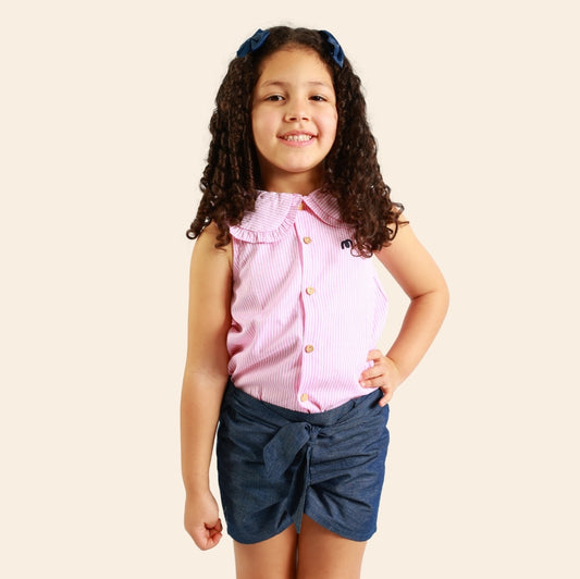 Short Loly bleu jean