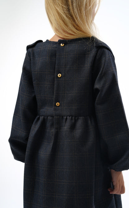 Robe Loly papillon camel