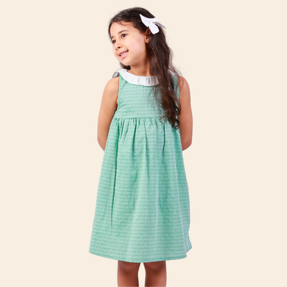 Robe Alya vert menthe