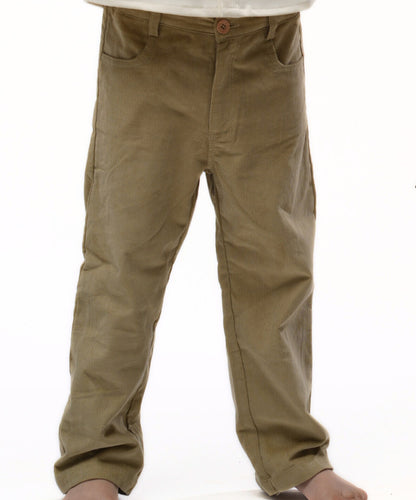 Pantalon Moon velour beige