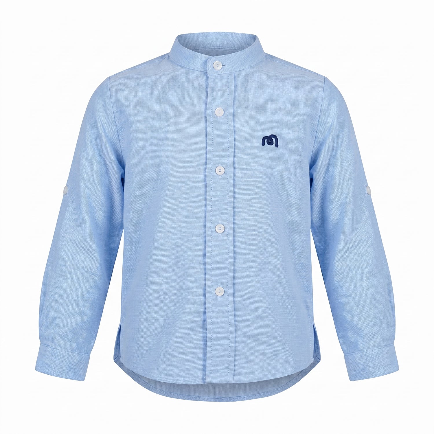Chemise Moon carreaux bleu ciel