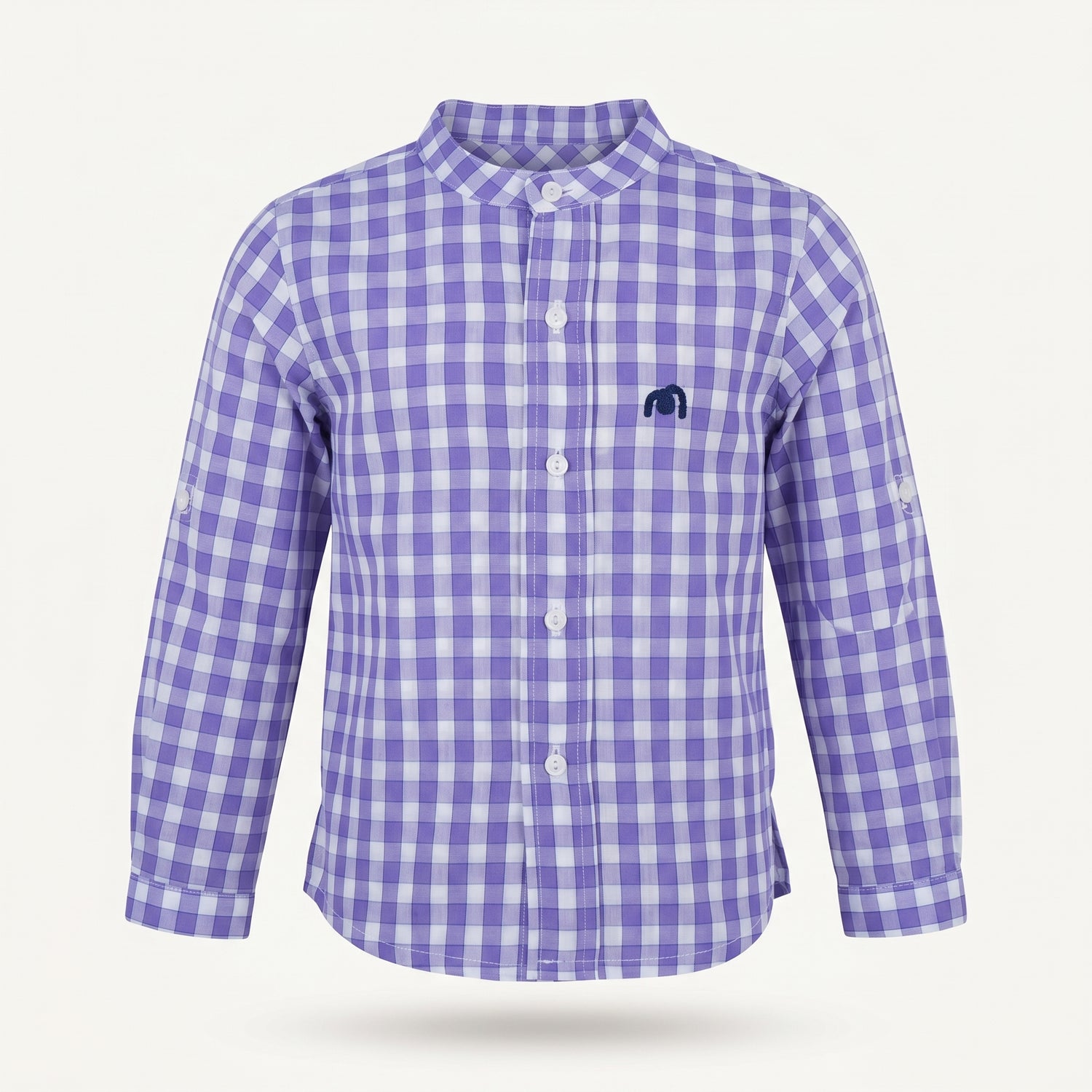 Chemise Moon Carreaux violet