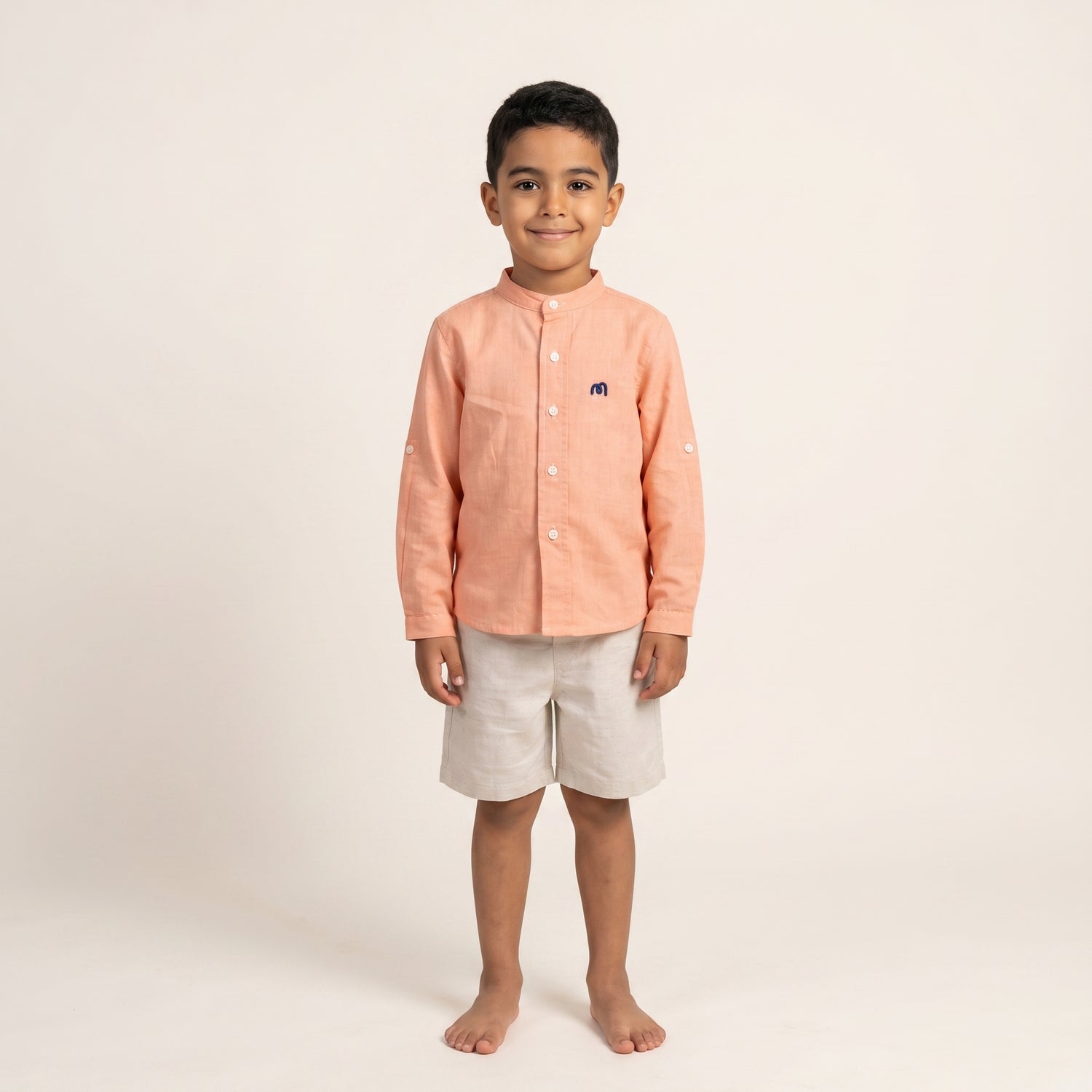 Chemise Moon orange