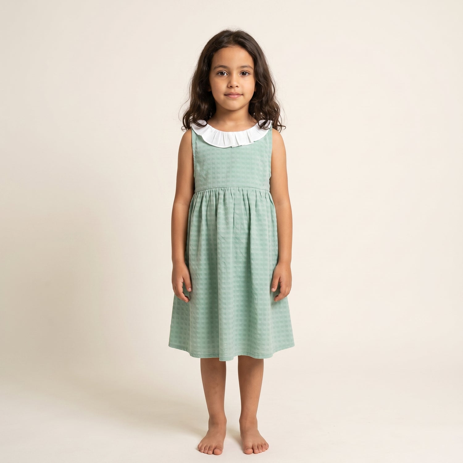 Robe Alya vert menthe