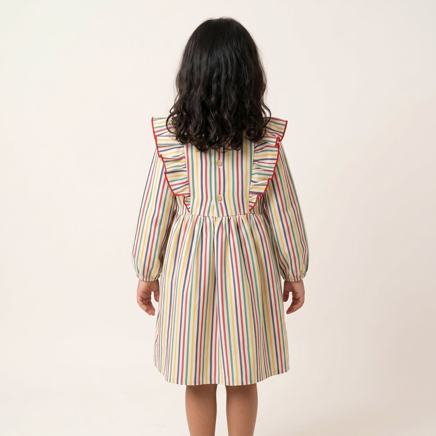 Robe Itry rayée tricolore
