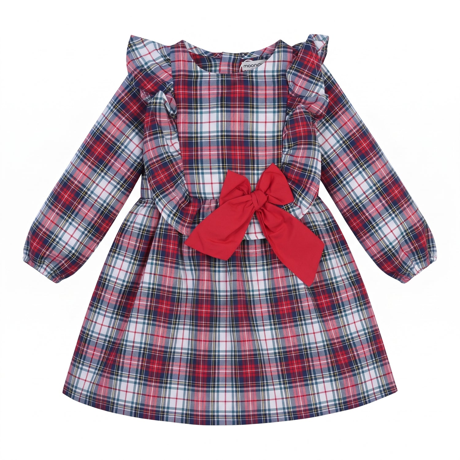 Robe Loly carreaux rouge