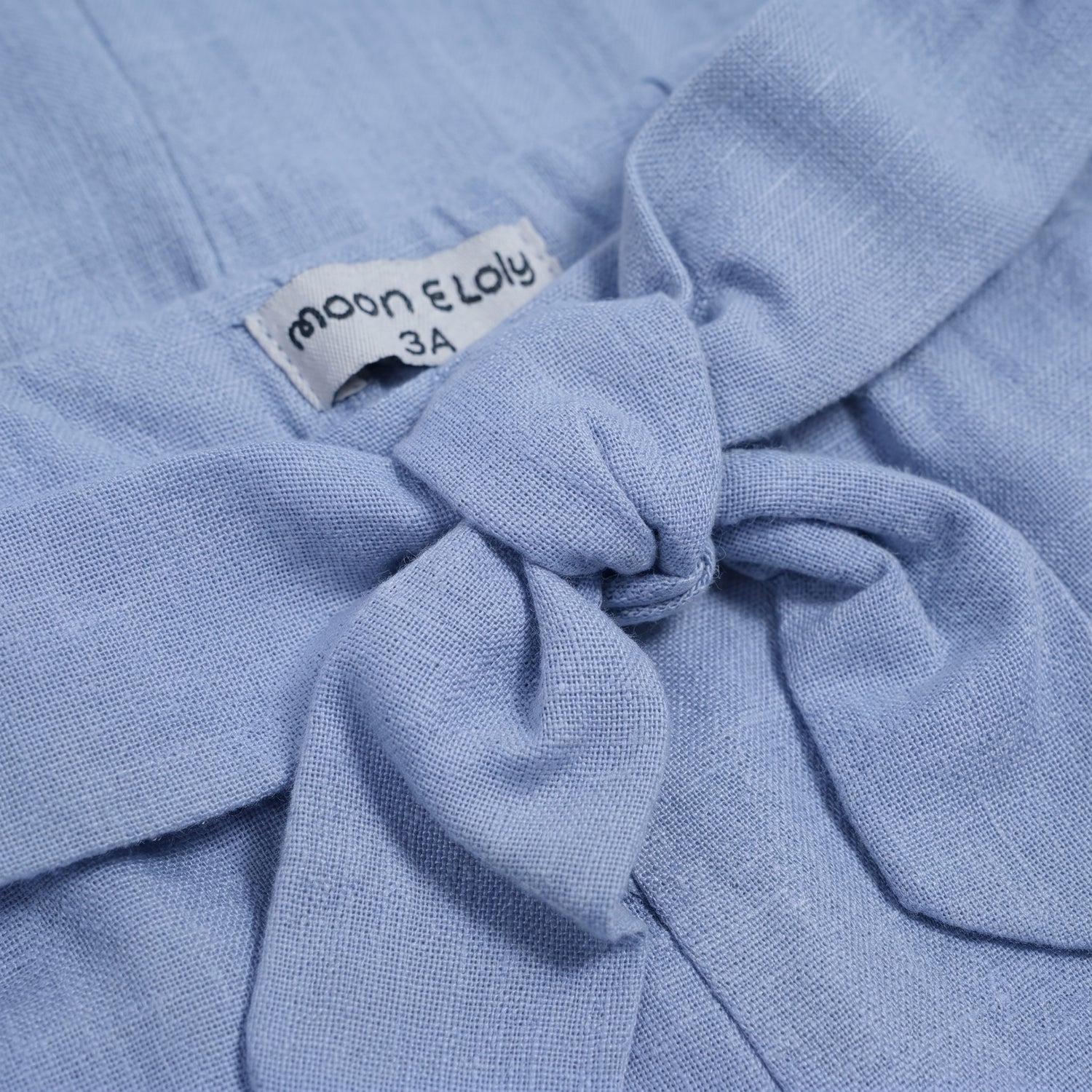 Short Loly nœud bleu clair