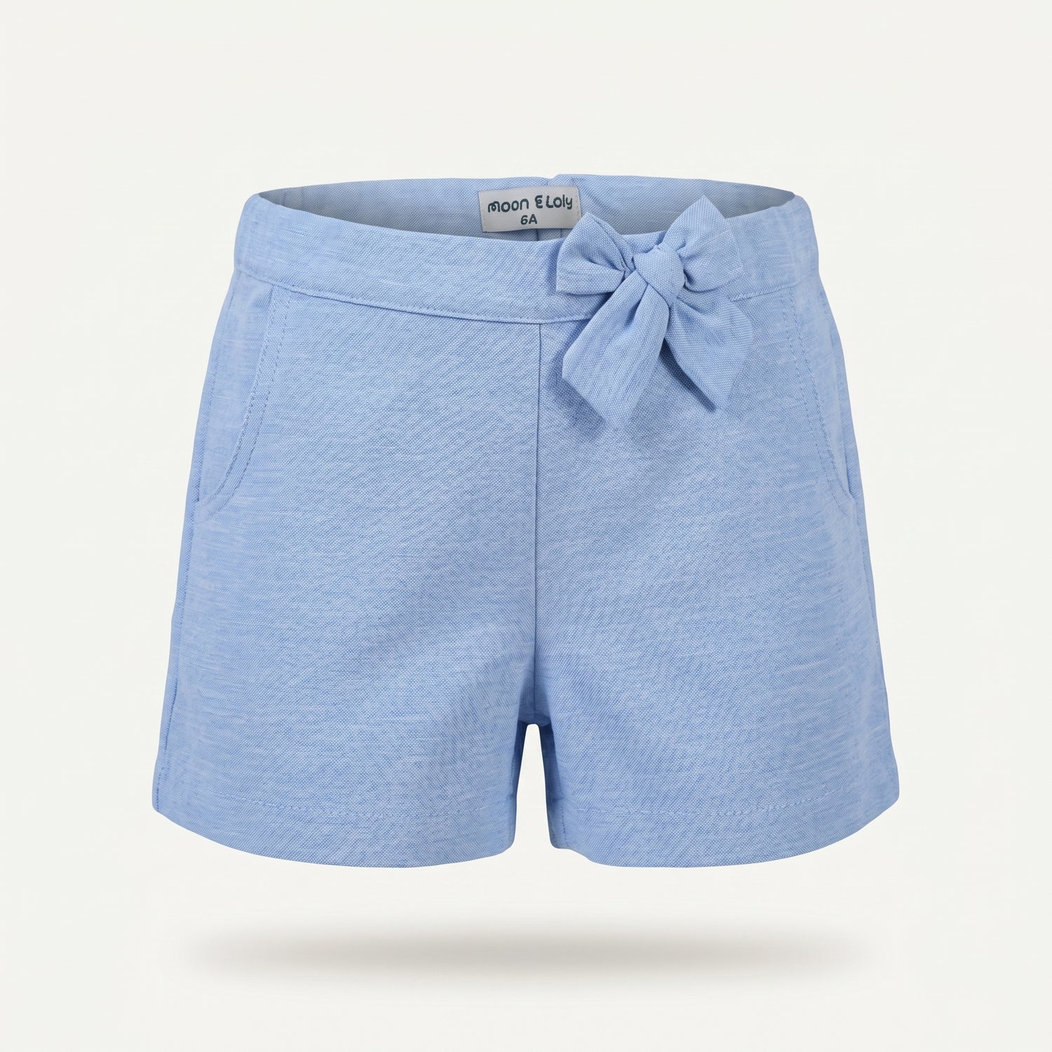 Short Loly papillon bleu ciel