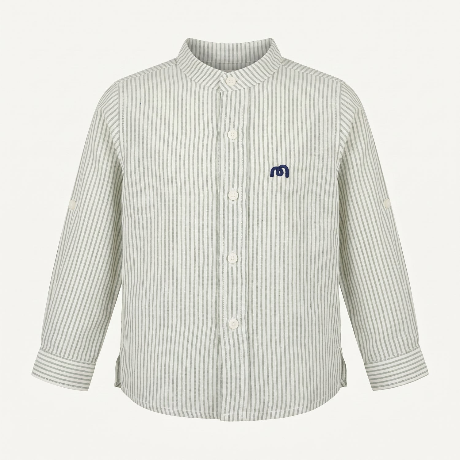 Chemise Moon rayures vertes