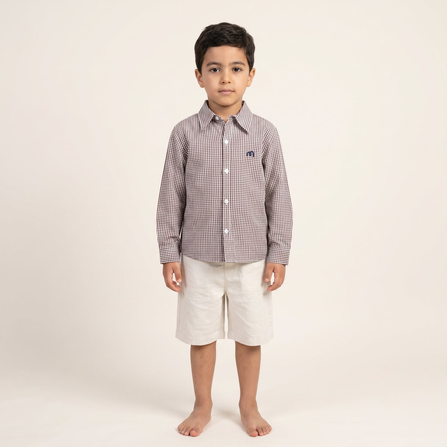 Chemise Moon Carreaux bordeaux