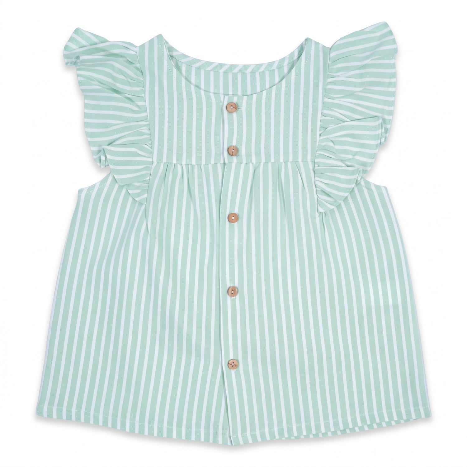 Chemise Zayna rayé vert
