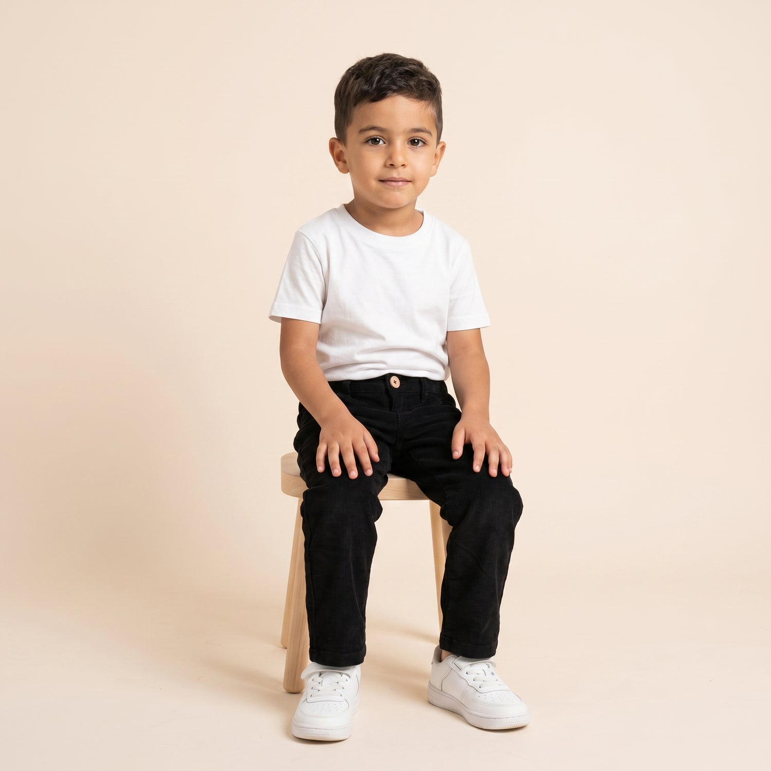 Pantalon Moon velours noir