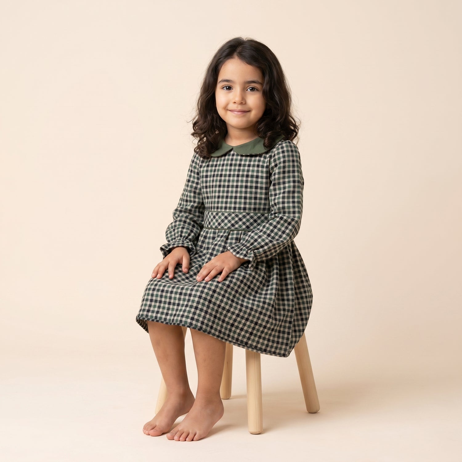 Robe Yzel Vert Kaki