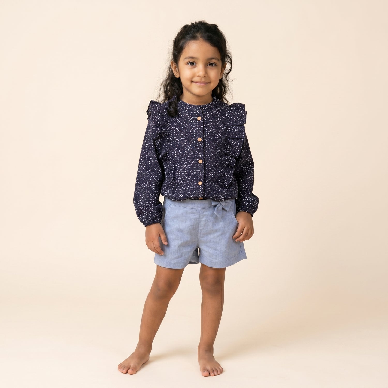 Chemise Illy bleu nuit