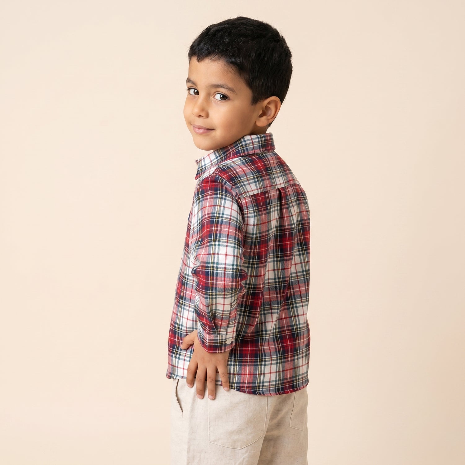 Chemise Moon Carreaux rouge