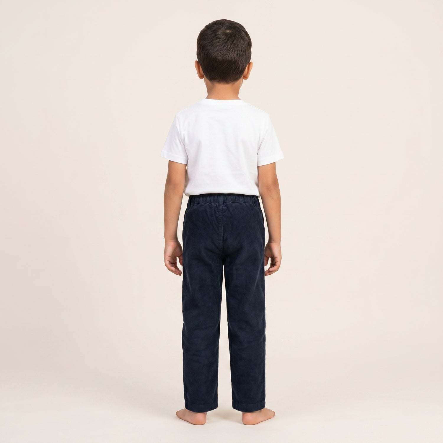 Pantalon Moon velours bleu