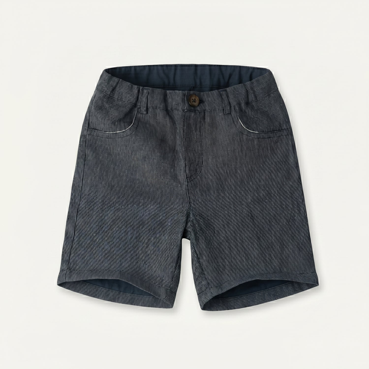 Short Moon bleu foncé chiné
